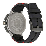 Tissot T Race Cycling Vuelta Black Dial Two Tone Rubber Strap Watch For Men - T111.417.37.441.01