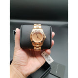 Marc Jacobs Blade Rose Gold Dial Stainless Steel Strap Watch for Women - MBM3127