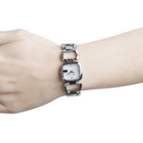 Gucci G Gucci Diamonds Mother of Pearl Dial Silver Steel Strap Watch For Women - YA125502