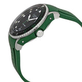 Gucci Dive Black Dial Green Rubber Strap Watch For Men - YA136310