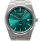 Tissot PRX Green Dial Silver Steel Strap Watch For Men - T137.410.11.091.00