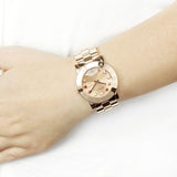 Marc Jacobs Amy Dexter Rose Gold Dial Rose Gold Stainless Steel Strap Watch for Women - MBM3216