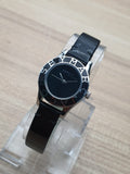 Marc Jacobs Blade Black Dial Black Leather Strap Watch for Women - MBM1082