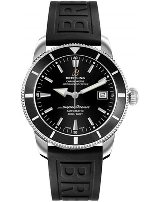 Breitling Superocean Heritage Automatic 42mm Calibre 17 Black Dial Mens Watch - A1732124