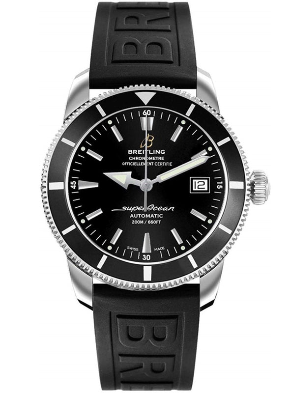 Breitling Superocean Heritage Automatic 42mm Calibre 17 Black Dial Mens Watch - A1732124