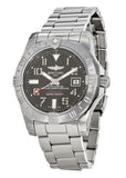 Breitling Avenger II Seawolf 45mm Grey Dial Silver Steel Strap Mens Watch - A1733110/F563