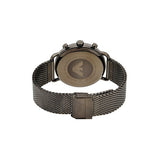 Emporio Armani Aviator Brown Dial Grey Mesh Bracelet Watch For Men - AR11141