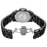 Emporio Armani Black Ceramic Chronograph Black Dial Watch For Men - AR1421