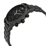 Emporio Armani Luigi Chronograph Black Dial Black Stainless Steel Watch For Men - AR1507