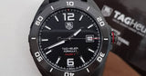 Tag Heuer Formula 1 Automatic 41mm Black Dial Black Rubber Strap Watch for Men - WAZ2115.FT8023