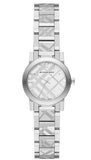 Burberry The City Silver Dial Silver Stainless Steel Strap Watch for Women - BU9233