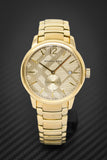 Burberry The Classic Yellow Gold Dial Yellow Gold Steel Strap Watch for Men - BU10006