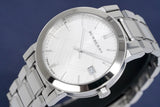 Burberry The City Silver Dial Silver Steel Strap Watch for Women - BU9000