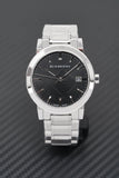 Burberry The City Black Dial Silver Stainless Steel Strap Watch for Women - BU9001