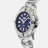 Breitling Avenger Automatic 43mm Blue Dial Silver Steel Strap Watch for Men - A17318101C1A1