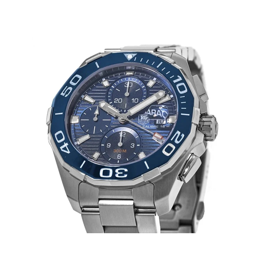 Tag heuer aquaracer hotsell calibre 16 blue dial