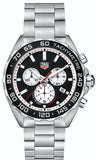 Tag Heuer Formula 1 Chronograph Black Dial Silver Steel Strap Watch for Men - CAZ101E.BA0842