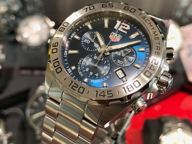 Tag Heuer Formula 1 Blue Sunray Dial Chronograph Men's Watch CAZ101K.BA0842