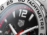 Tag Heuer Formula 1 Chronograph Black Dial Silver Steel Strap Watch for Gents - CAZ101Y.BA0842