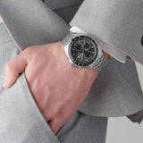 Tag Heuer Formula 1 Automatic Chronograph Grey Dial Silver Strap Watch for Men - CAZ2012.BA0876