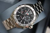 Tag Heuer Formula 1 Quartz Black Dial Silver Steel Strap Watch for Men - WAZ111A.BA0875