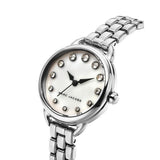 Marc Jacobs Betty Mother of Pearl Dial Silver Steel Strap Watch for Women - MJ3510