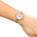 Marc Jacobs Betty White Dial Rose Gold Stainless Steel Strap Watch for Women - MJ3496