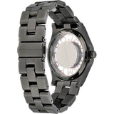 Marc Jacobs Henry Black Skeleton Dial Black Stainless Steel Strap Watch for Women - MBM3254