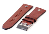 Diesel Mr Daddy Blue Dial Brown Leather Strap Watch For Men - DZ7314