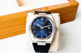 Tissot PRX Quartz Blue Dial Blue Leather Strap Watch for Men - T137.410.16.041.00