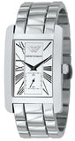 Emporio Armani Classic White Dial Silver Steel Strap Watch For Men - AR0145