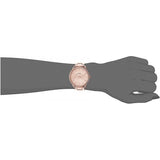 Fossil Tailor Rose Gold Dial Rose Gold Steel Strap Watch for Women - ES4264