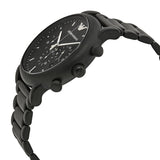 Emporio Armani Luigi Chronograph Black Dial Black Stainless Steel Watch For Men - AR1895