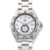 Tag Heuer Formula 1 Automatic 43mm White Dial Silver Steel Strap Watch for Men - WAZ2013.BA0842