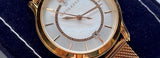 Maserati Epoca Mother of Pearl Dial Rose Gold Mesh Strap Watch For Women - R8853118506