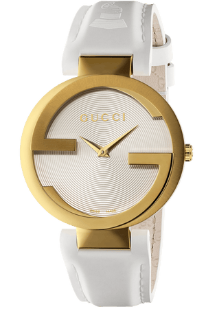 Gucci Interlocking Latin Grammy Special Edition Gold Watch For Women - YA133313
