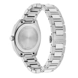 Gucci G Timeless GG2570 Silver Dial Silver Steel Strap Watch For Men - YA142402