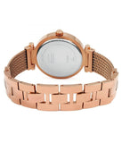 Guess Soho Rose Gold Dial Stainless Steel Watch For Women - W0638L4