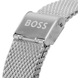 Hugo Boss Sophio Blue Dial Silver Mesh Bracelet Watch for Men - 1513942