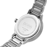 Hugo Boss Signature Silver Dial Two Tone Steel Strap Watch for Women - 1502567