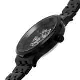 Maserati Granturismo Sport GT Skeleton Black Dial Black Steel Strap Watch For Men - R8823134003