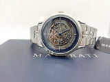 Maserati Ricordo Automatic Gray Dial Silver Steel Strap Watch For Men - R8823133003