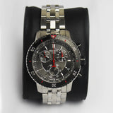 Tissot PRS 200 Chronograph Grey Dial Silver Steel Strap Watch For Men - T067.417.21.051.00