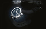 IWC Aquatimer Automatic Chronograph 44mm Blue Dial Black Rubber Strap Watch for Men - IW376805