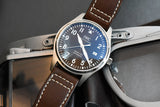 IWC Pilot's Watch Mark XVII Edition "Antoine De Saint Exupery" Brown Dial Brown Leather Strap Watch for Men - IW327003