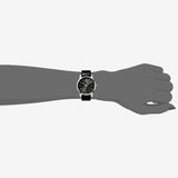 Calvin Klein City Black Dial Black Leather Strap Watch For Women - K2G23107