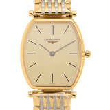 Longines La Grande Classique Tonneau 22 Yellow Gold Watch for Women - L4.205.2.32.7