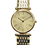 Longines La Grande Classique de Longines Gold Dial Two Tone Steel Strap Watch for Women - L4.209.2.31.7