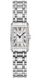 Longines Dolcevita White Dial Silver Steel Strap Watch for Women - L5.258.0.71.6