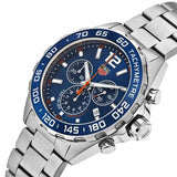 Tag Heuer Formula 1 Quartz Chronograph Blue Dial Silver Steel Strap Watch for Men - CAZ1014.BA0842